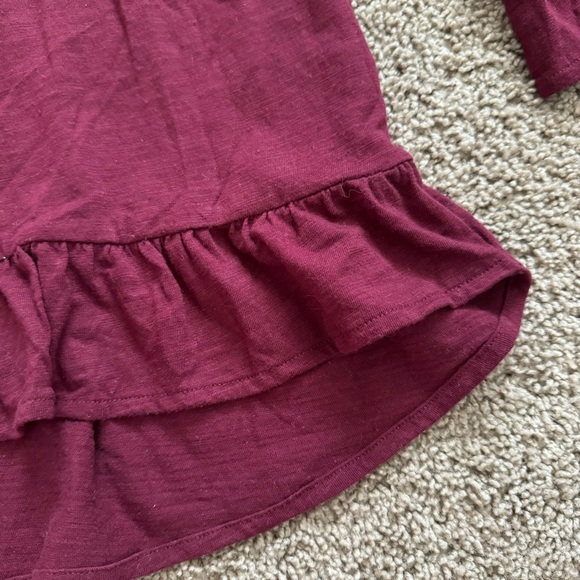 Girls Old Navy Ruffle Bell Sleeve Top Shirt Size XL 14 - Picture 2 of 5